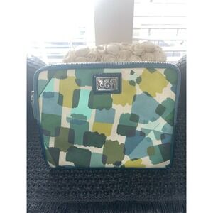 Brighton Tablet / Ipad Case Paint BX Coated Fabric Full Zip Magnetic Back Pocket